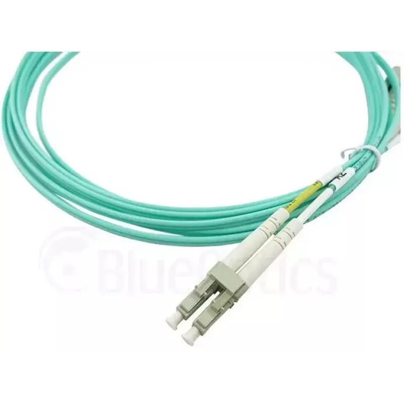 BlueOptics 055702K512000015M-BO Duplex LWL-Patchkabel, LC/UPC auf SC/UPC, OM3 50/125 µm, 15 m, Beige