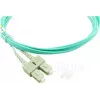 BlueOptics 055702K512000015M-BO Duplex LWL-Patchkabel, LC/UPC auf SC/UPC, OM3 50/125 µm, 15 m, Beige