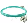 BlueOptics 055702K512000015M-BO Duplex LWL-Patchkabel, LC/UPC auf SC/UPC, OM3 50/125 µm, 15 m, Beige