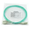 BlueOptics 055702K512000015M-BO Duplex LWL-Patchkabel, LC/UPC auf SC/UPC, OM3 50/125 µm, 15 m, Beige