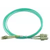BlueOptics 055702K512000015M-BO Duplex LWL-Patchkabel, LC/UPC auf SC/UPC, OM3 50/125 µm, 15 m, Beige