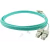 BlueOptics 055702K512000030M-BO Duplex LWL-Patchkabel, LC/UPC auf SC/UPC, OM3 50/125 µm, 30 m, Beige