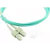 BlueOptics 055702K512000030M-BO Duplex LWL-Patchkabel, LC/UPC auf SC/UPC, OM3 50/125 µm, 30 m, Beige