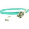 BlueOptics 055702K512000050M-BO Duplex LWL-Patchkabel, LC/UPC auf SC/UPC, OM3 50/125 µm, 50 m, Beige