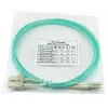 BlueOptics 055702K512000050M-BO Duplex LWL-Patchkabel, LC/UPC auf SC/UPC, OM3 50/125 µm, 50 m, Beige