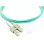 BlueOptics 055702T512000030M-BO Duplex LWL-Patchkabel, LC/UPC auf SC/UPC, OM3 50/125 µm, 30 m, Beige