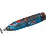 Bosch GRO 10.8 V-LI Professional Akku-Drehwerkzeug, 3,2 mm Spannzange, 2 Akkus