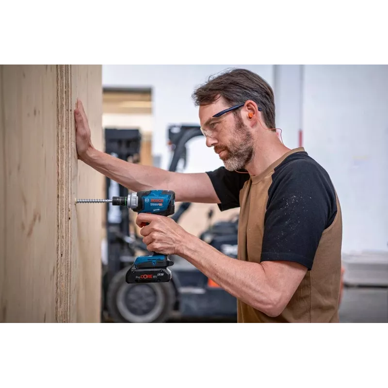 Bosch GDS 18V-330 HC Professional Akku-Drehschlagschrauber, 18 V, Bluetooth, Solo (ohne Akku und Ladegerät), mit Koffer