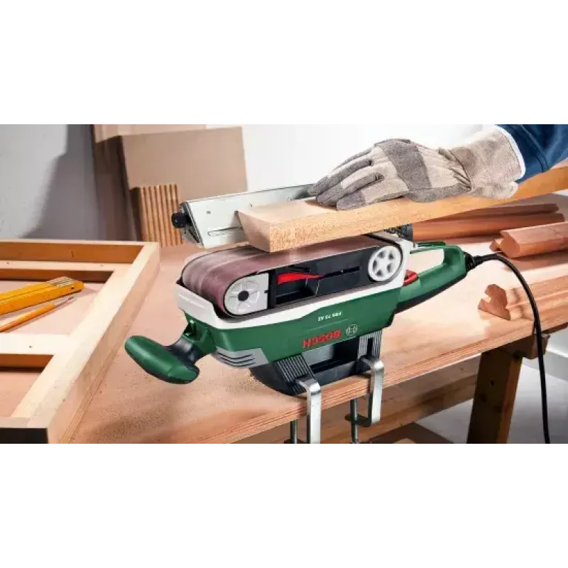 Bosch PBS 75 AE Set Bandschleifer Grün, Grau 750 W
