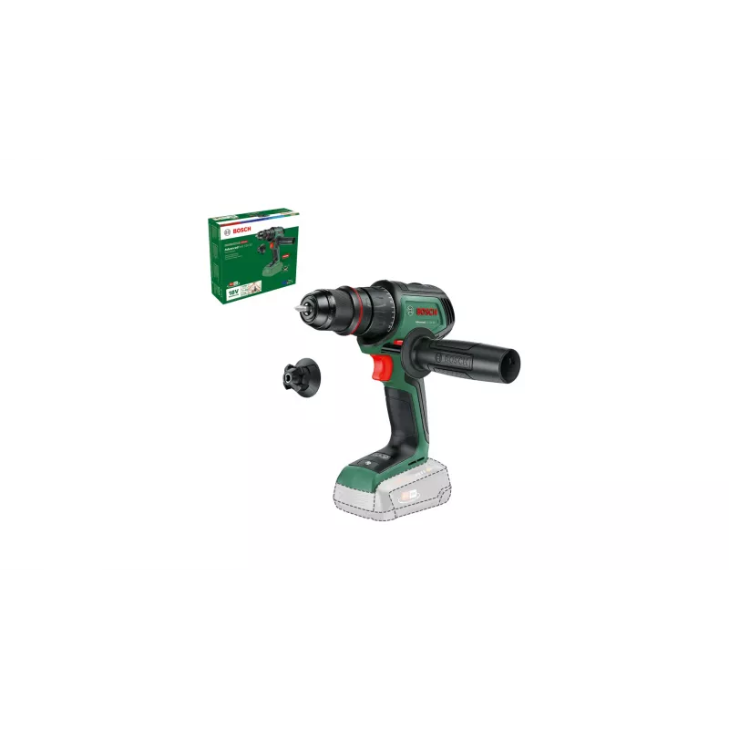 Bosch AdvancedDrill 18V-80 QuickSnap Akku-Bohrschrauber, 18 V, Solo (ohne Akku und Ladegerät), grün/schwarz