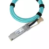 BlueOptics InfiniBand Glasfaserkabel 30 m QSFP28 Aqua