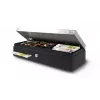 Safescan SD-4617S Geldlade mit Klappdeckel, Schwarz/Silber (132-0498)