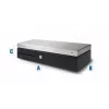 Safescan SD-4617S Geldlade mit Klappdeckel, Schwarz/Silber (132-0498)