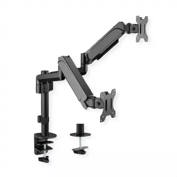 Monitorhalterung VALUE 17.99.1182 Klemme 2,06 m Schwarz 18 kg