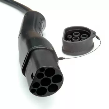 ROLINE Ladekabel für Elektrofahrzeuge 3m Typ 2 7,4kW Schwarz