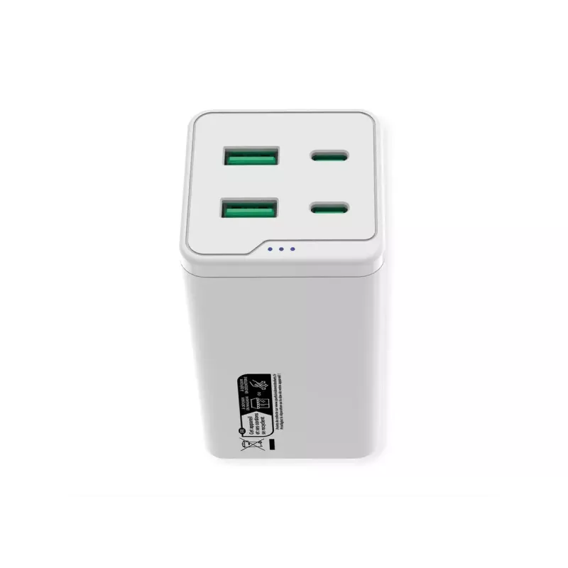 Mobilgeräte-Ladegerät ROLINE 19.11.1056 Universal AC-Schnellladung 2 USB Type-C