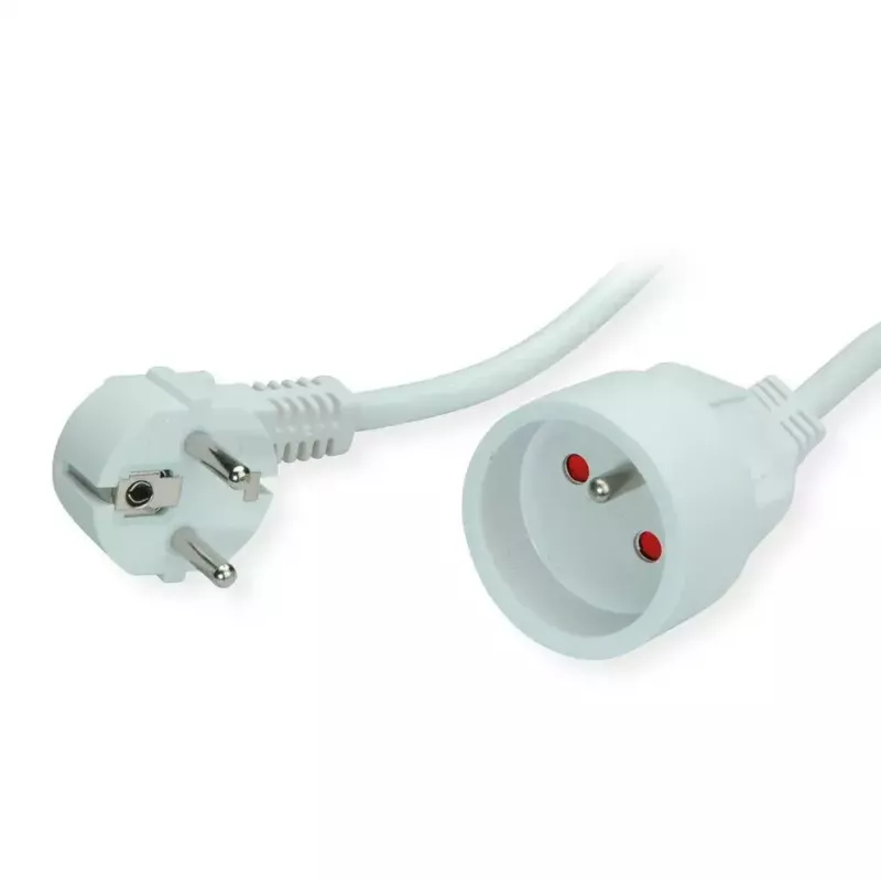 Netzkabel VALUE 19.99.1175 Weiß 10 m