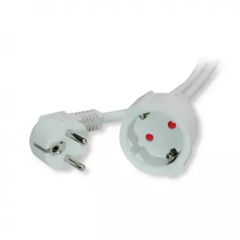 Netzkabel VALUE 19.99.1176 Weiß 3 m