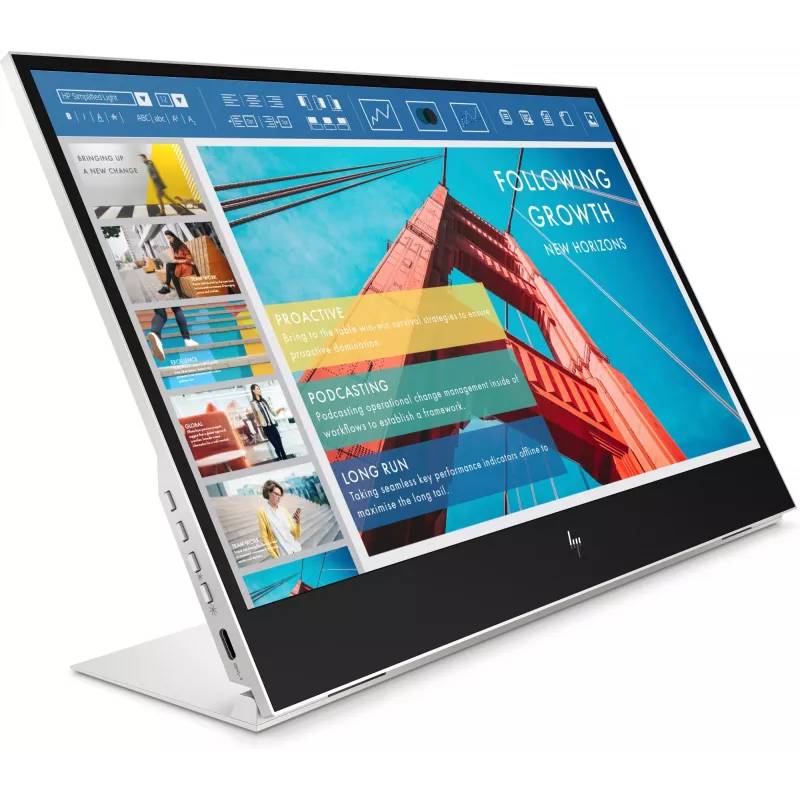 HP E-Series E14 G4 Computermonitor 35,6 cm (14 Zoll) 1920 x 1080 Pixel Full HD LED Weiß