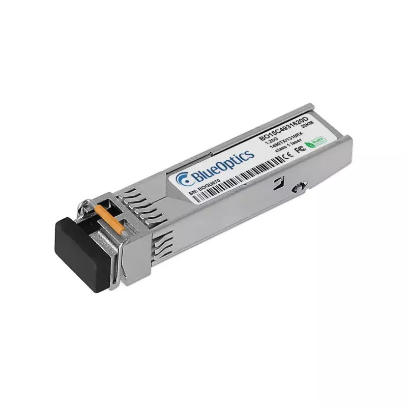 SFP-Transceiver-Modul BlueOptics 1G-SFP-BXD-BO 1250 Mbit/s Silber