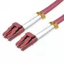 Glasfaserkabel ROLINE 21158613 5 m 2x LC OM4 Violett