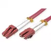 Glasfaserkabel ROLINE 21158615 10 m 2x LC OM4 Violett