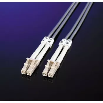 Glasfaser-Jumperkabel ROLINE OM3 50/125µm LC/LC 3m