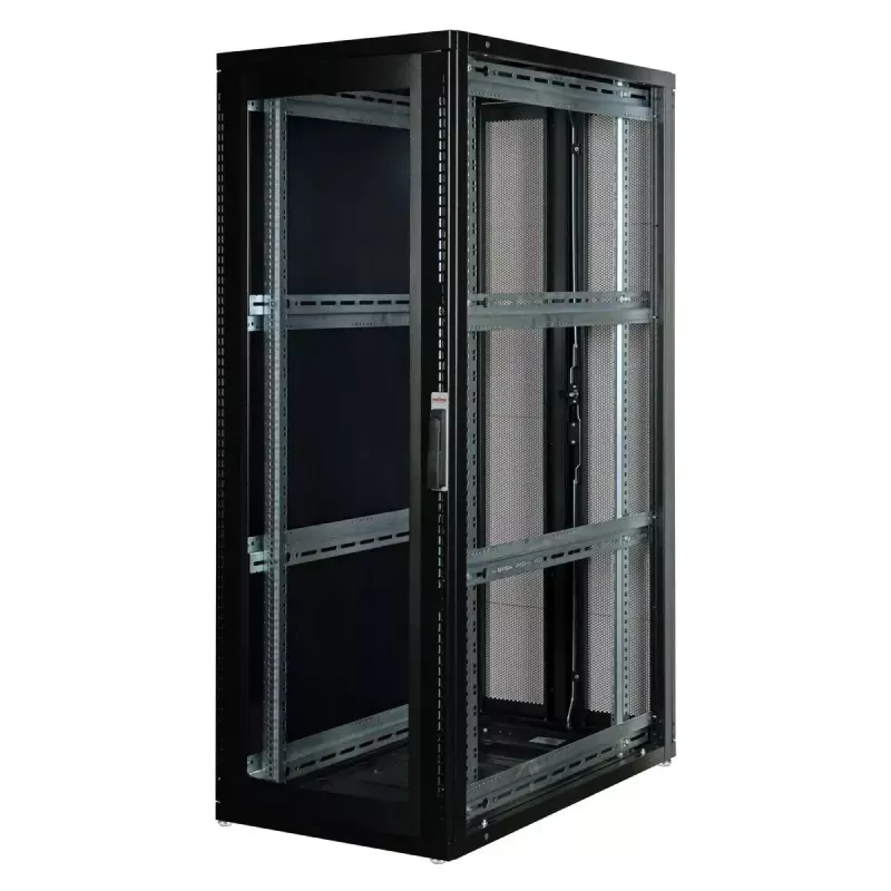 Freistehender Schrank ROLINE 19-Zoll Serverschrank Pro 36 U 600x1000 schwarz