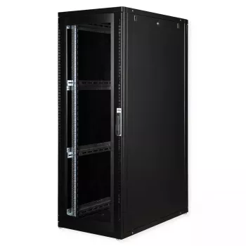 Freistehender Schrank ROLINE 19-Zoll Serverschrank Pro 36 U 600x1000 schwarz