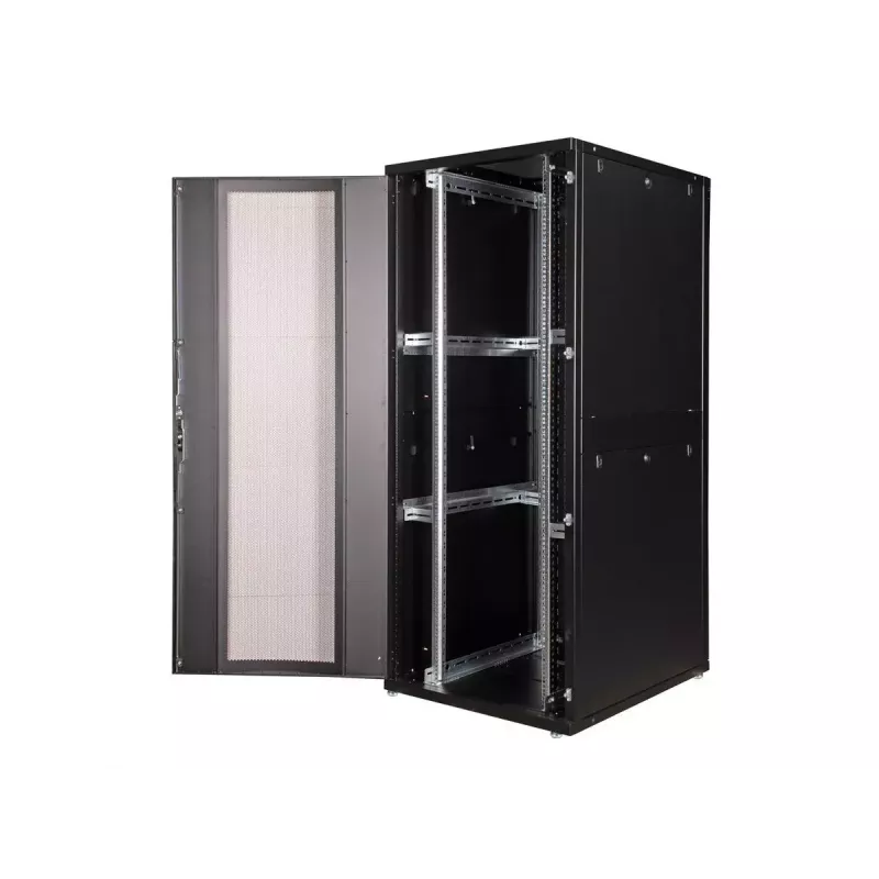 Freistehender Rack ROLINE 19-Zoll Serverrack Pro 42 U 800x1000 schwarz