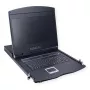 Rack-Konsole VALUE 26.99.0131 19 Zoll (48,3 cm) 1366x768 250 cd/m² Deutsche Tastatur Schwarz 1HE