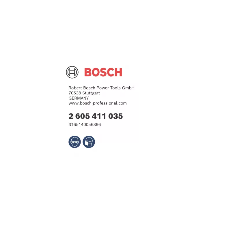 Bosch 2 605 411 035 Staubbeutel mit Absauganschluss für PHO/GHO Hobel