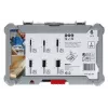 Bosch Fräsersatz (Nutfräser), 6 Stück, 6 mm Schaft, 2607017465