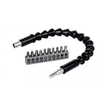 Bosch Bit-Set, 11 Stk., Schlitz/Pozidriv/Phillips/Torx/Innensechskant (2608522377)