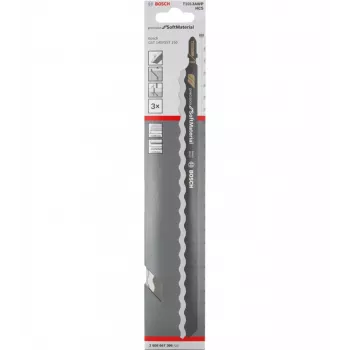 Bosch 2608667396 Stichsägeblatt Kohlenstoffstahl (HCS) 3 Stück