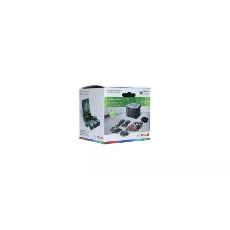 Bosch Accessories 2609256F49 Multifunktionswerkzeug-Zubehörset, 12-teilig