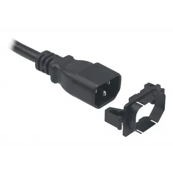 ATEN C14 Smart-Lock Stecker, Schwarz, 1 Stk.