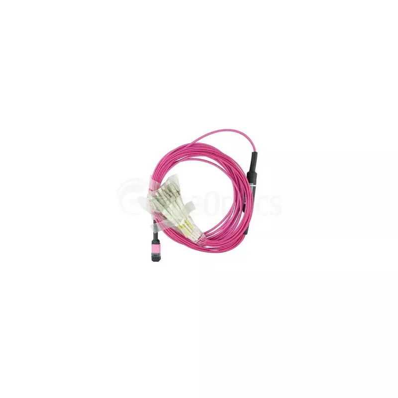 BlueOptics 3HE13896AA-7.5-BO MPO auf 4x LC Duplex Breakout-Patchkabel, OM4 50/125 µm, LC/UPC, 7,5 m