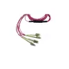 BlueOptics 3HE13896AA-7.5-BO MPO auf 4x LC Duplex Breakout-Patchkabel, OM4 50/125 µm, LC/UPC, 7,5 m