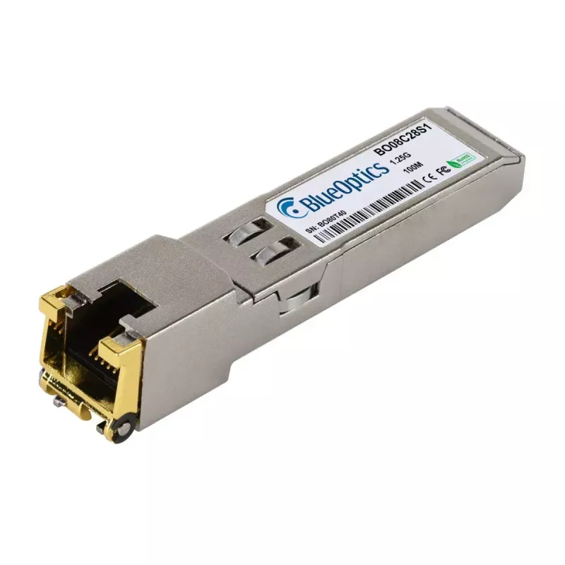 Kupfer-Netzwerk-Transceiver-Modul BlueOptics 407-BCZT-BO 1250 Mbit/s RJ-45