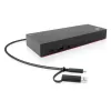 Lenovo ThinkPad Hybrid USB-C mit USB-A Dockingstation Kabelgebunden USB 3.2 Gen 2 (3.1 Gen 2) Typ-C Schwarz