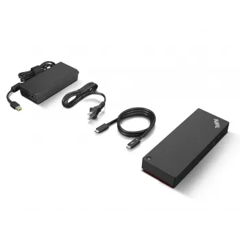 Lenovo ThinkPad Universal Thunderbolt 4 Wired Schwarz Konnektivität Kabelgebunden Thunderbolt 4 3,5 mm