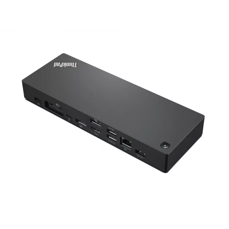 Lenovo 40B00300IT Laptop Dockingstation/Portreplikator Kabelgebunden Thunderbolt 4 Schwarz, Rot