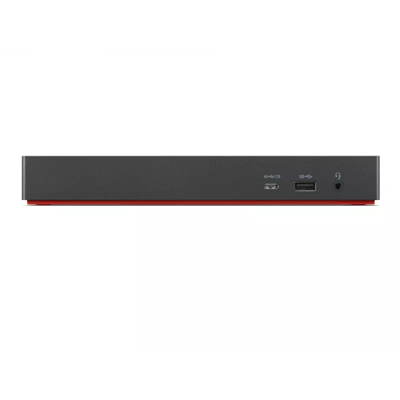 Lenovo 40B00300IT Laptop Dockingstation/Portreplikator Kabelgebunden Thunderbolt 4 Schwarz, Rot