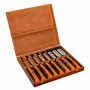 Bahco 424P-S8-EUR Stemmeisenset, 8 Stk., 6-36 mm, in Holzkiste