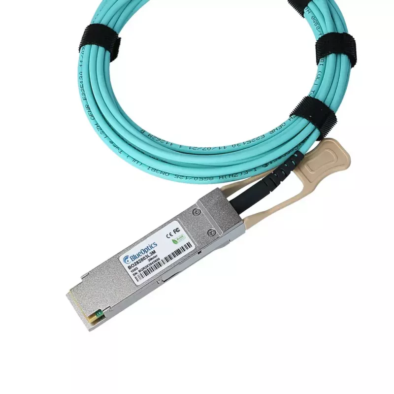 Netzwerkkabel BlueOptics 470-ABNZ-BO QSFP28 AOC 7m Aqua