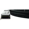 InfiniBand-/Glasfaserkabel BlueOptics 470-ABPY 1 m QSFP28 Schwarz