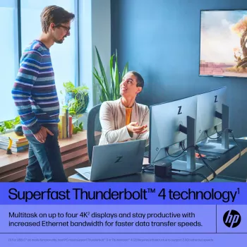 HP Thunderbolt Dock 120W G4 Kabelgebundene Dockingstation Schwarz