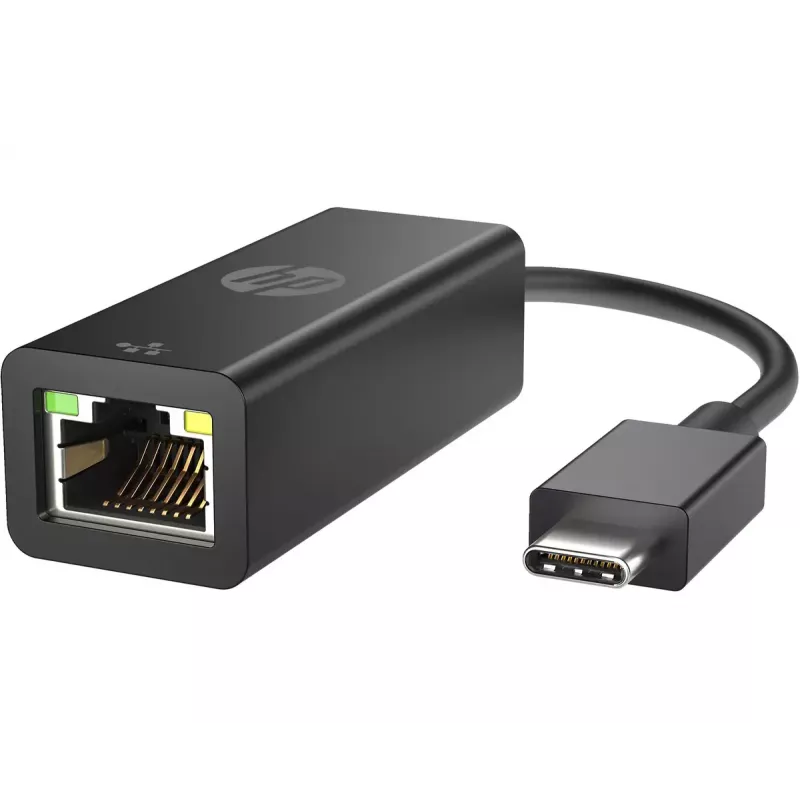 HP USB-C auf RJ45 Adapter G2 USB Typ-C RJ-45 Schwarz