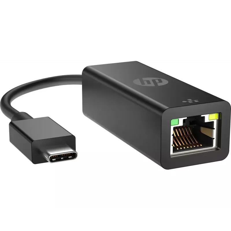 HP USB-C auf RJ45 Adapter G2 USB Typ-C RJ-45 Schwarz